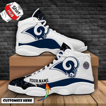 Los Angeles Rams Football Air JD13 Sneakers Personalized Tennis Shoes