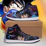 Goten jordan sneakers galaxy dragon ball z anime shoes fan pt04