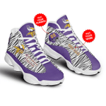 Minnesota Vikings Football Customized Shoes Air JD13 Sneakers