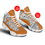 Texas Longhorns Football Customized Shoes Air JD13 Sneakers For Fan