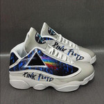 Pink Floyd Personalized Air JD13 Sneakers Gift Idea - White
