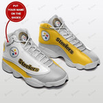 Pittsburgh Steelers Personalized Air Jd13 Sneakers 031