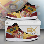 Luffy With Best Friends Op Anime Air Jordan Sneaker2021 Shoes Sport Sneakers