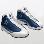 Dallas Cowboys Football Jd 13 Shoe Jordan 13 Shoes Sport Sneakers JD13 Sneakers Personalized Shoes Design