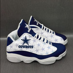 Dallas Cowboys Team form AIR Jordan 13 FootballTeam Sneakers-Hao
