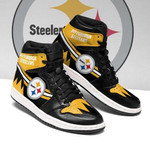Pittsburgh Steelers Jordan Sneakers For Fan High top Custom Shoes