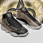 New Orleans Saints Football Team Custom Tennis Shoes Air JD13 Sneakers