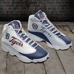 Detroit Tigers Air Jordan 13 Sneakers Personalized Shoes Design