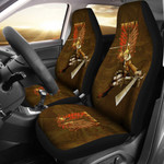 Annie Leonhart Attack On Titan Car Seat Covers Anime Car Accessories Custom For Fans NA032503