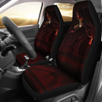 Eren Yeager Attack On Titan Car Seat Covers Anime Car Accessories Custom For Fans NA032301