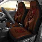 Eren Yeager Attack On Titan Car Seat Covers Anime Car Accessories Custom For Fans NA032403
