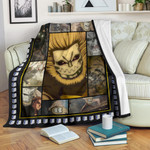 Jaw Titan Attack On Titan Fleece Blanket Anime Home Decor Custom For Fans NA032801