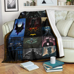 The Bat Man Fleece Blanket Movie Home Decor Custom For Fans NT031602