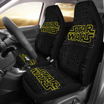 Star Wars Car Seat Covers - Star Wars Text Patterns Seat Covers NT042302