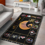 Characters In The Nightmare Before Christmas Area Rug Cartoon Home Decor Custom For Fans NT032802