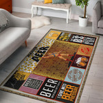 Drinking Craft Beer Area Rug Hobby Home Decor Custom For Fans NT032302