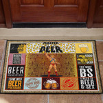 Drinking Craft Beer Door Mat Hobby Home Decor Custom For Fans NT032302