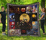 Characters In The Nightmare Before Christmas Premium Quilt Blanket Cartoon Home Decor Custom For Fans NT032502