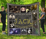 Jack Skellington The Nightmare Before Christmas Premium Quilt Blanket Cartoon Home Decor Custom For Fans NT032501