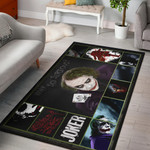 Joker Quote Area Rug Movie Home Decor Custom For Fans NT030202