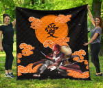 Gaara Naruto Premium Quilt Blanket Anime Home Decor Custom For Fans NA021805