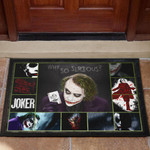 Joker Quote Door Mat Movie Home Decor Custom For Fans NT030202