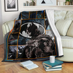 The Bat Man Fleece Blanket Movie Home Decor Custom For Fans NT022204