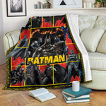 The Bat Man Fleece Blanket Movie Home Decor Custom For Fans NT022203