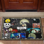Jack And Sally The Nightmare Before Christmas Door Mat Cartoon Home Decor Custom For Fans NT033002