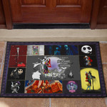 Jack Skellington And Sally The Nightmare Before Christmas Door Mat Cartoon Home Decor Custom For Fans NT032902