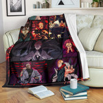 Sukuna Jujutsu Kaisen Fleece Blanket Anime Home Decor Custom For Fans NA040102