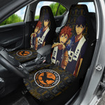 Tobio Kageyama And Shoyo Hinata Haikyuu Car Seat Covers Anime Car Accessories Custom For Fans NA040803