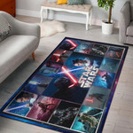 Rey And Ren Star Wars Area Rug Movie Home Decor Custom For Fans NT040402