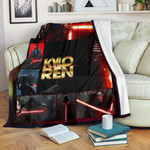 Kylo Ren Star Wars Fleece Blanket Movie Home Decor Custom For Fans NT040404
