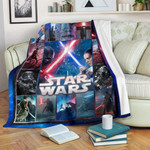 Rey And Ren Star Wars Fleece Blanket Movie Home Decor Custom For Fans NT040402