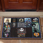 Jack And Sally The Nightmare Before Christmas Door Mat Cartoon Home Decor Custom For Fans NT040401