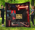 Kylo Ren Star Wars Premium Quilt Blanket Movie Home Decor Custom For Fans NT040404