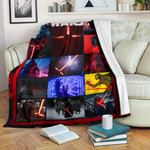 Kylo Ren Star Wars Fleece Blanket Movie Home Decor Custom For Fans NT040402