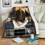 Dean Winchester Supernatural Fleece Blanket Movie Home Decor Custom For Fans NT041202