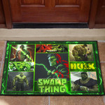 Hulk Swamp Thing Door Mat Movie Home Decor Custom For Fans NT041402