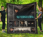 Dean Winchester Supernatural Premium Quilt Blanket Movie Home Decor Custom For Fans NT041204