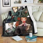 Loid Forger Spy x Family Fleece Blanket Anime Home Decor Custom For Fans NA042703