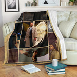 Castiel Supernatural Fleece Blanket Movie Home Decor Custom For Fans NT041403