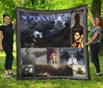 Castiel Supernatural Premium Quilt Blanket Movie Home Decor Custom For Fans NT041401