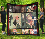 Loid Forger And Anya Forger Spy x Family Premium Quilt Blanket Anime Home Decor Custom For Fans NA042602