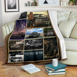 Dean Winchester Supernatural Fleece Blanket Movie Home Decor Custom For Fans NT041406