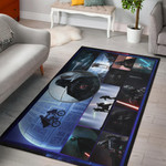 Darth Vader Star Wars Area Rug Movie Home Decor Custom For Fans NT041201