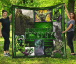 Angry Hulk The Incredible Hulk Premium Quilt Blanket Movie Home Decor Custom For Fans NT042003