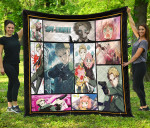 Loid Forger And Anya Forger Spy x Family Premium Quilt Blanket Anime Home Decor Custom For Fans NA042902