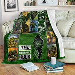 Angry Hulk The Incredible Hulk Fleece Blanket Movie Home Decor Custom For Fans NT042003